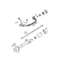 OEM 1993 Chevrolet Beretta Switch Asm-Ignition Key Warning Alarm Diagram - 7804414