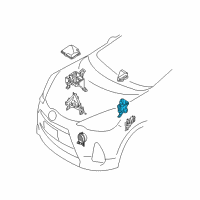 OEM Toyota Prius C Relay Box Diagram - 82741-52090