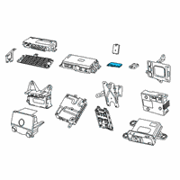 OEM 2020 Ram 3500 Module-Heated Seat Diagram - 68388905AB