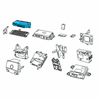 OEM Ram 3500 Module-Vehicle Systems Interface Diagram - 68410361AF
