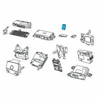 OEM Ram 3500 Module-Heated Seat Diagram - 68388906AB