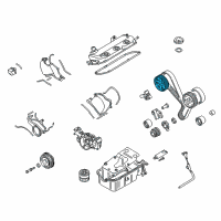 OEM Chrysler Cirrus Sprocket-Camshaft Diagram - MD313741