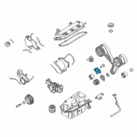 OEM Dodge Stealth TENSIONER-TENSIONER Diagram - MD151401