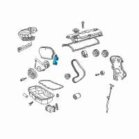 OEM Chrysler Voyager TENSIONER-Chain Diagram - 4884473AA