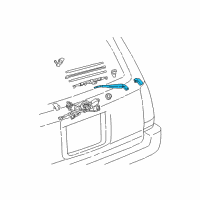 OEM 1997 Toyota 4Runner Rear Arm Diagram - 85241-35020