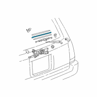 OEM 1997 Toyota 4Runner WIPERINSERT-B325 Diagram - 85214-YZZD3-TM