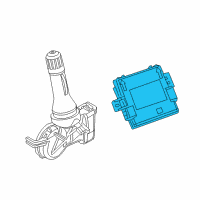 OEM 2019 Jeep Renegade Module-Tire Pressure Monitoring Diagram - 68417194AA