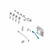 OEM 2006 Kia Rio5 Sensor-Knock Diagram - 3925026900