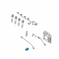 OEM 2008 Kia Rio5 CAMSHAFT Position Sensor Diagram - 3935026900