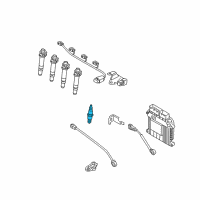 OEM Kia Rio5 Spark Plug Assembly Diagram - 1882311101