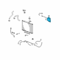OEM Honda Pilot Tank, Reserve Diagram - 19101-RN0-A00