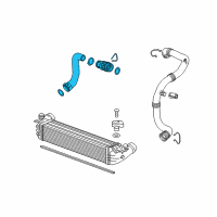 OEM Chevrolet Cruze HOSE ASM-CHRG AIR CLR INL AIR Diagram - 42626074