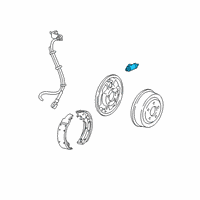 OEM Ford Wheel Cylinder Diagram - 1L2Z-2261-AA