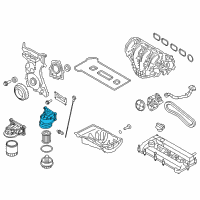 OEM 2006 Mercury Milan Adapter Diagram - 1S7Z-6881-BA