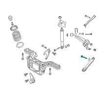 OEM Mercury Mariner Upper Control Arm Front Bolt Diagram - -W713307-S439