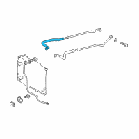 OEM Dodge Sprinter 2500 Tube-Oil Cooler Diagram - 5127830AB