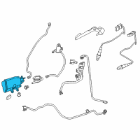 OEM 2014 BMW ActiveHybrid 3 Activated Charcoal Filter Diagram - 16-13-7-464-301