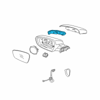 OEM Kia Forte Lamp Assembly-Outside Mirror Diagram - 87614A7000