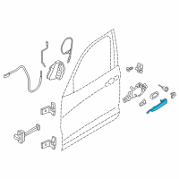 OEM 2016 BMW X3 Door Handle, Right Diagram - 51-21-7-286-162