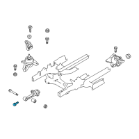 OEM Hyundai Tucson Bolt-FLANGE Diagram - 11406-10406-K
