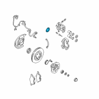 OEM Nissan Frontier Rotor-Sensor, Brake Front Diagram - 47970-8Z300