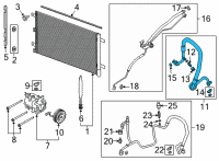 OEM 2021 Ford F-150 TUBE ASY Diagram - ML3Z-19867-J