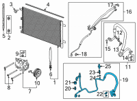 OEM 2021 Ford F-150 TUBE ASY Diagram - ML3Z-19972-H