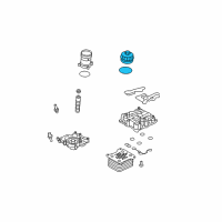 OEM 2003 Ford Excursion Filler Cap Diagram - 3C3Z-6766-CA