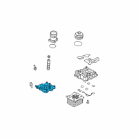 OEM 2009 Ford F-250 Super Duty Adapter Diagram - 8C3Z-6881-C