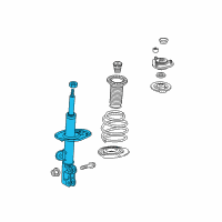 OEM 2017 Toyota Corolla iM Strut Diagram - 48510-80761