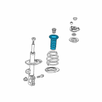 OEM 2018 Toyota Corolla iM Insulator Diagram - 48157-12111