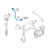 OEM 2015 Hyundai Sonata Sensor-Crankshaft Position Diagram - 39180-2G000