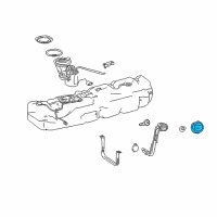 OEM 2008 Dodge Sprinter 2500 Cap-Fuel Filler Diagram - 68013500AA