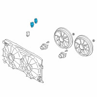 OEM Buick Skylark Fan Relay Diagram - 13503102