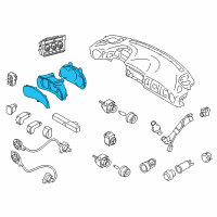 OEM 2014 Scion FR-S Cluster Diagram - SU003-02599