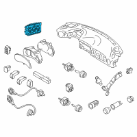 OEM 2020 Toyota 86 AC Switch Diagram - SU003-07224