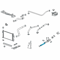 OEM 2009 Saturn Vue Outlet Pipe Diagram - 90537356