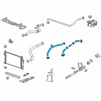 OEM 2012 Buick LaCrosse Reservoir Hose Diagram - 20824599