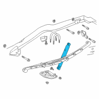 OEM 1998 Dodge Durango ABSORBER-Suspension Diagram - 52106368AA