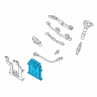 OEM Kia K900 Engine Ecm Control Module Diagram - 391243LLN0