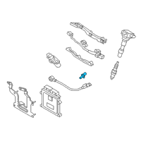 OEM Kia K900 Crankshaft Position Sensor Diagram - 393103L100