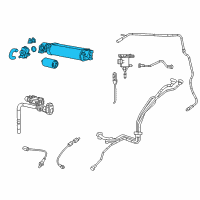 OEM Dodge Charger CANISTER-Vapor Diagram - 68423700AB