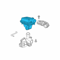 OEM 2010 Dodge Charger Air Cleaner Diagram - 4861804AB