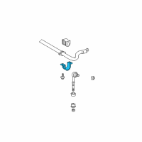 OEM 2011 Scion tC Bushing Bracket Diagram - 48832-12050