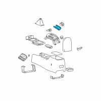 OEM 1999 Hyundai Sonata Holder-Pen Diagram - 84652-38000