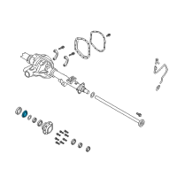 OEM 2004 Ford Excursion Inner Seal Diagram - 2C3Z-1177-AA