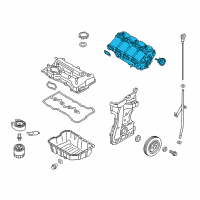 OEM Hyundai Santa Fe Sport Manifold Assembly-Intake Diagram - 28310-2G710