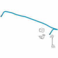 OEM Honda Crosstour Spring, Rear Stabilizer Diagram - 52300-TP7-A01