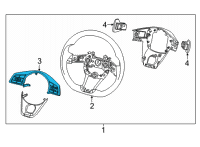 OEM Kia Forte SWITCH ASSY-STRG REM Diagram - 96700M7975