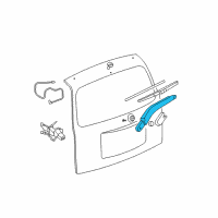 OEM 2011 Chevrolet HHR Rear Arm Diagram - 15807605